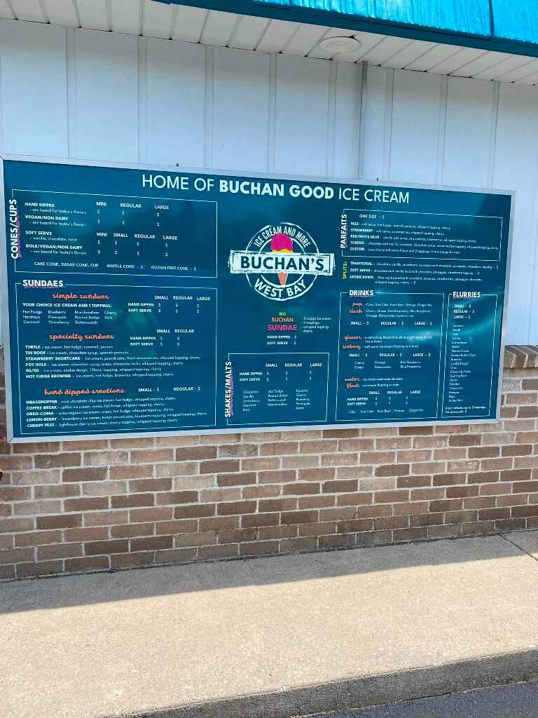 Buchan's West Bay - Traverse City, MI menu_pic
