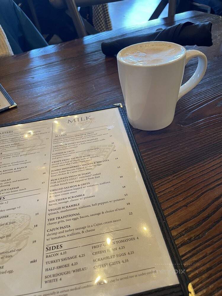 Milk & Honey Cafe - Sterling, VA menu_pic