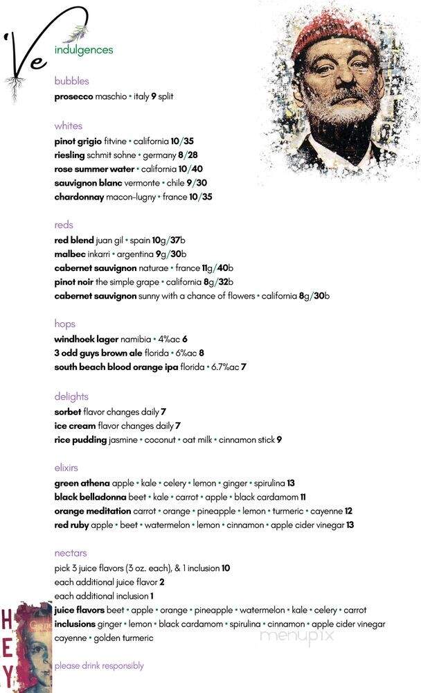 Ve - West Palm Beach, FL menu_pic