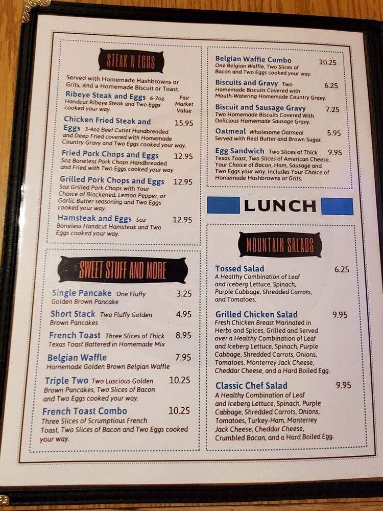 Mountain View Diner - Fort Garland, CO menu_pic