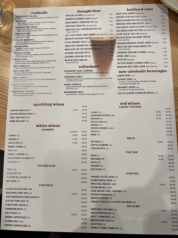 Wildfin American Grill - Riverton, UT menu_pic
