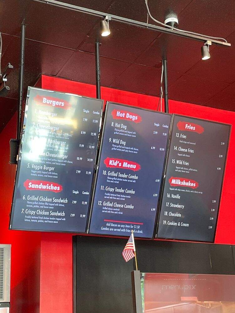 Fred's Burger - Fairfield, CA menu_pic