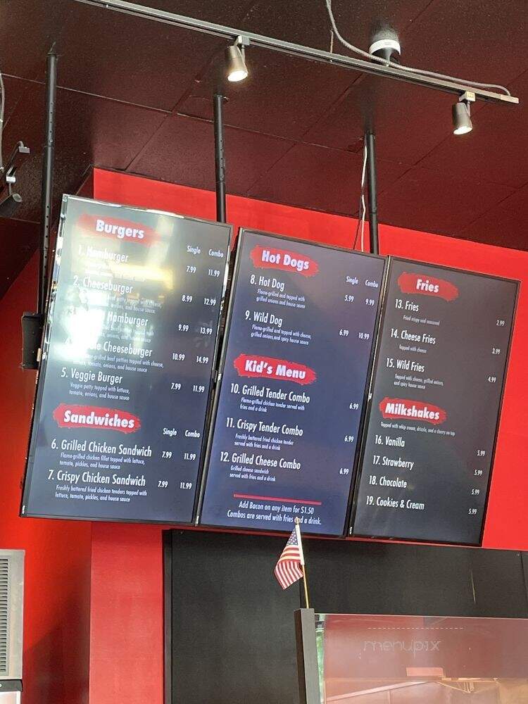 Fred's Burger - Fairfield, CA menu_pic