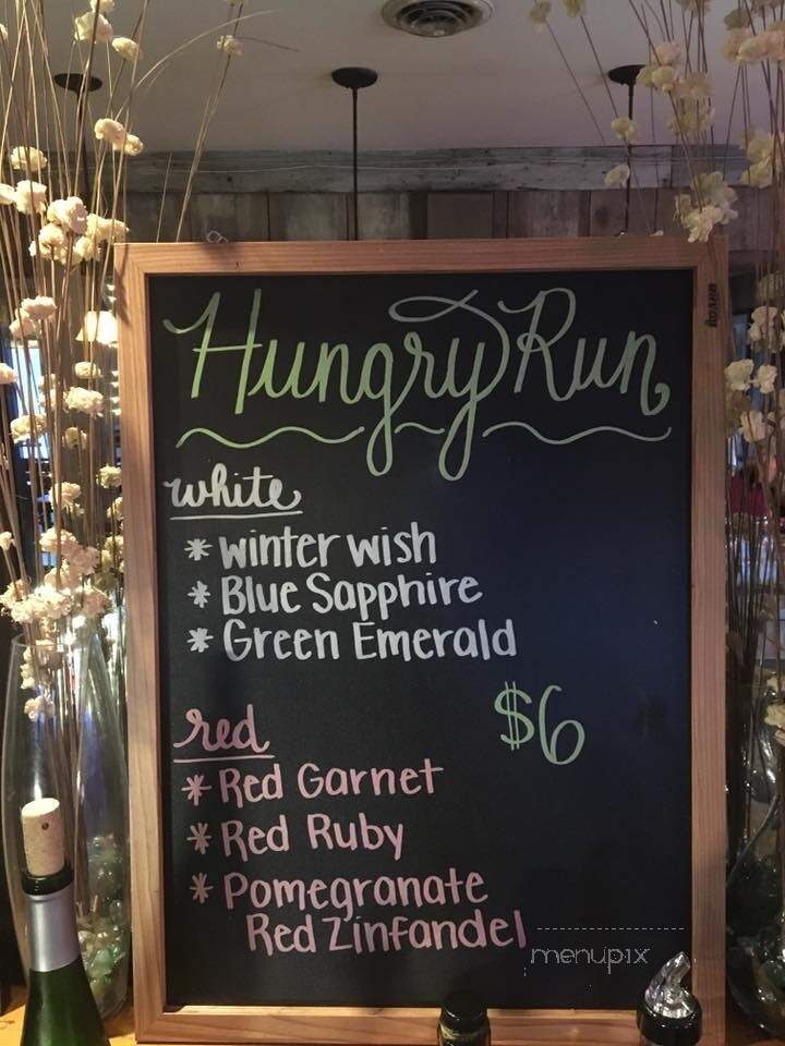 Hungry Run Wine Bar & Bistro - Lewistown, PA menu_pic