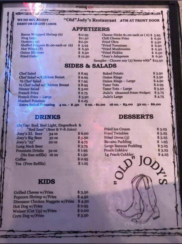 Old Jody's Restaurant - Temple, TX