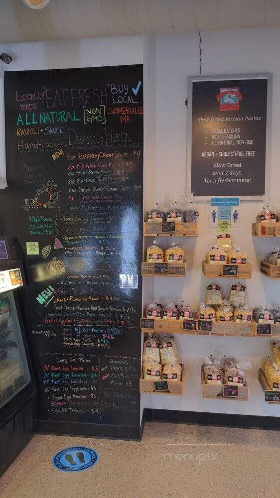 Deano's Pastacia - Somerville, MA menu_pic