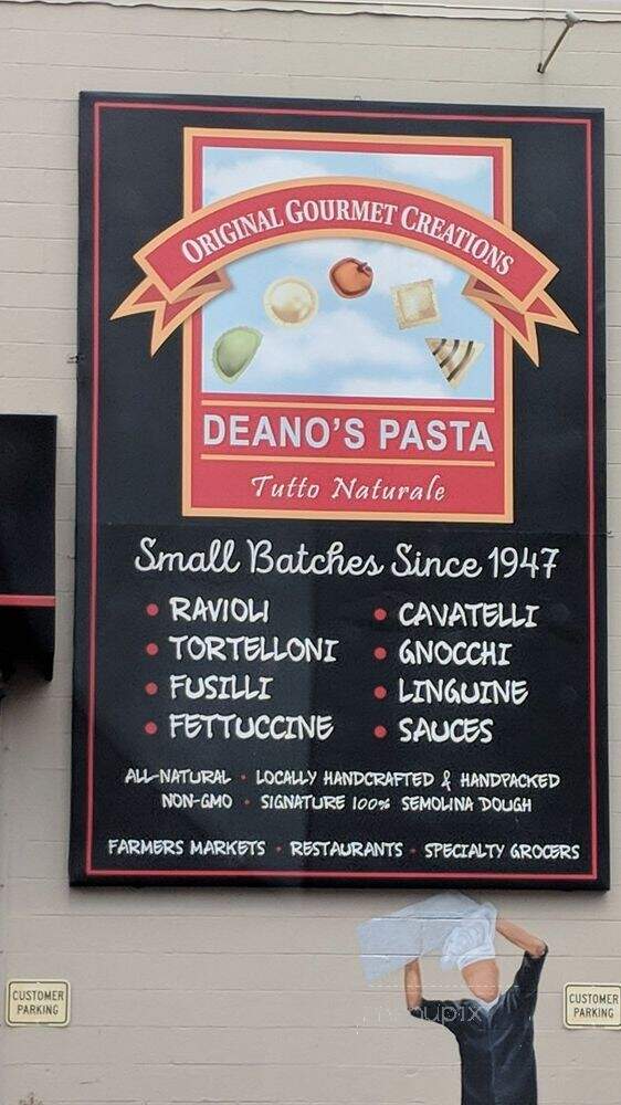 Deano's Pastacia - Somerville, MA menu_pic
