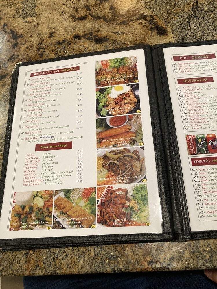 Pho Ha - Arcadia, CA menu_pic