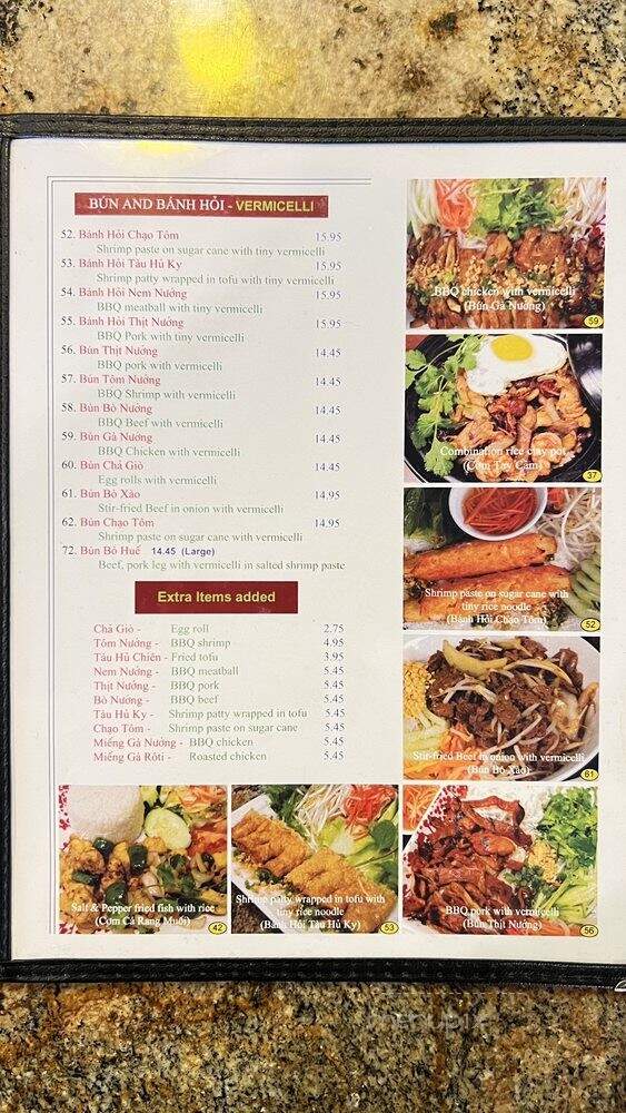 Pho Ha - Arcadia, CA menu_pic
