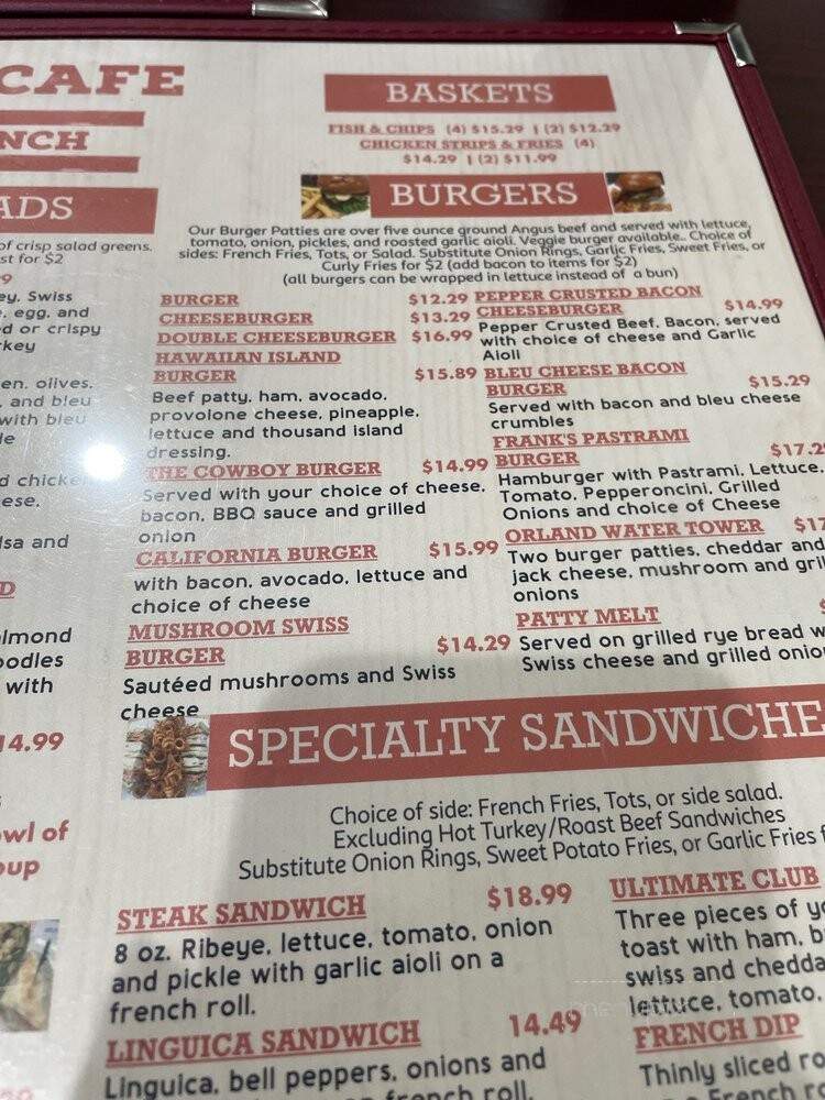 I-5 Cafe - Orland, CA menu_pic