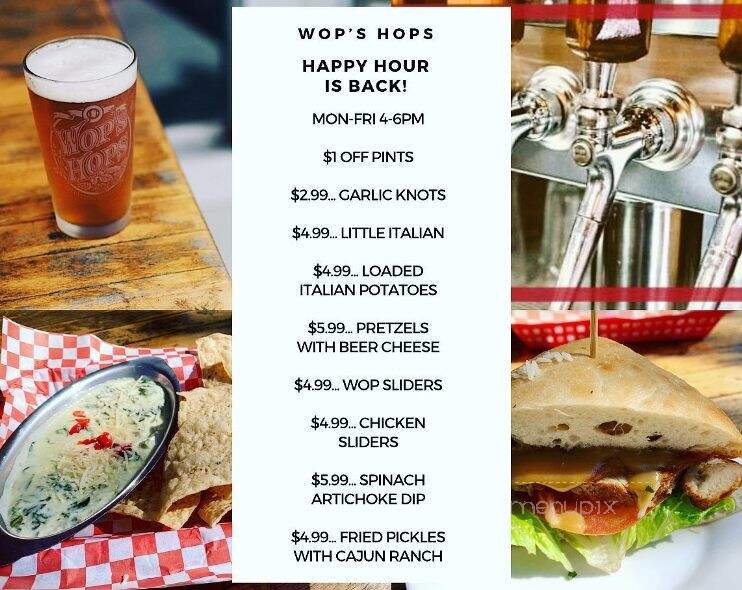 Wop's Hops Brewing Company - Sanford, FL menu_pic