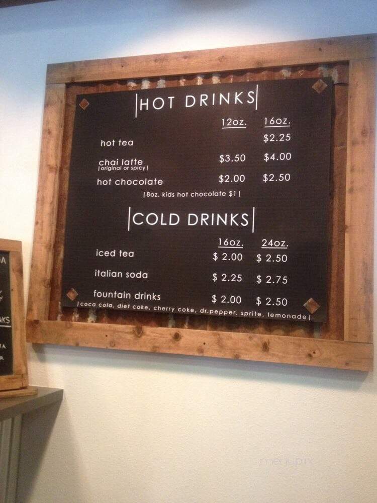 Stirring Coffeehouse - Redding, CA menu_pic