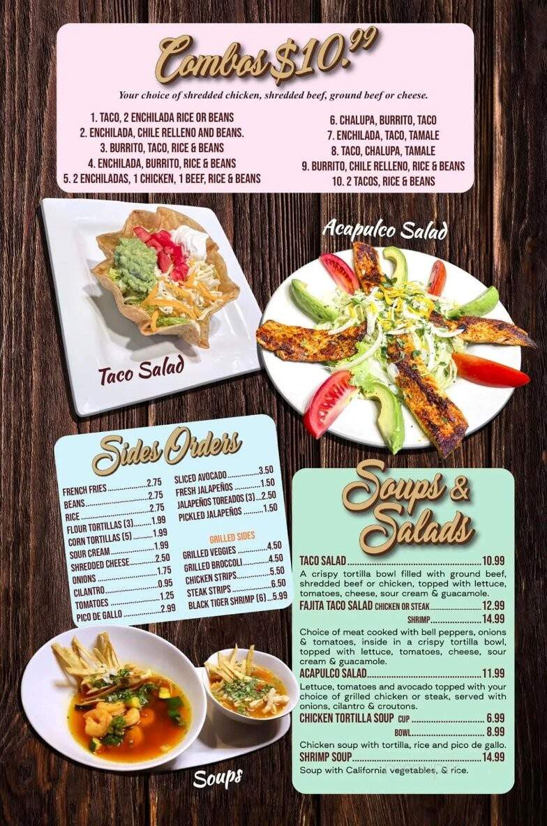 El Tapatio Mexican Restaurant & Cantina - Youngstown, OH menu_pic