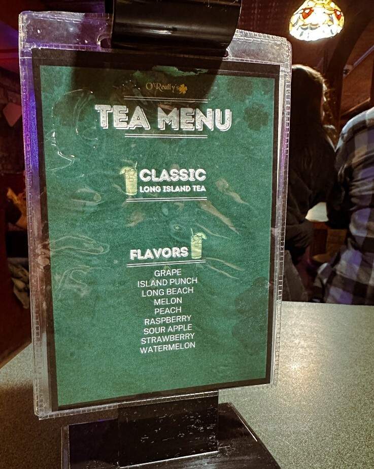 O'Really's Irish Pub - Grand Forks, ND menu_pic