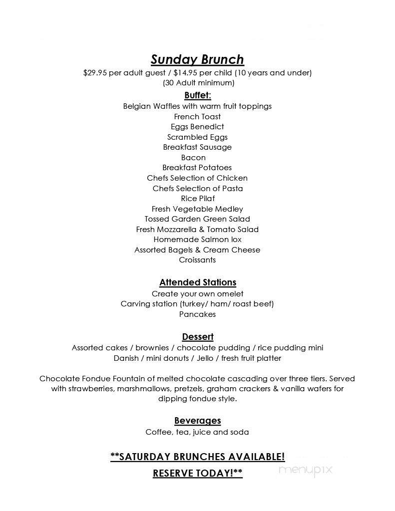 The Cornerstone Restaurant and Bar - Hillsdale, NJ menu_pic