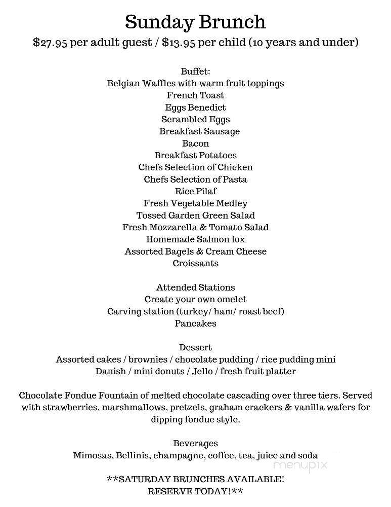 The Cornerstone Restaurant and Bar - Hillsdale, NJ menu_pic
