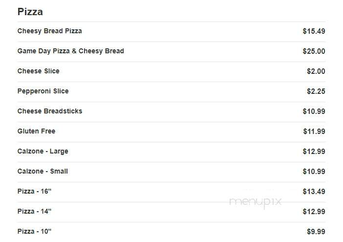 Pizzaland - Orrington, ME menu_pic
