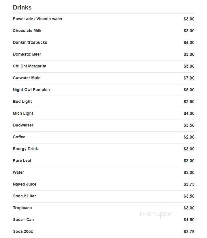 Pizzaland - Orrington, ME menu_pic
