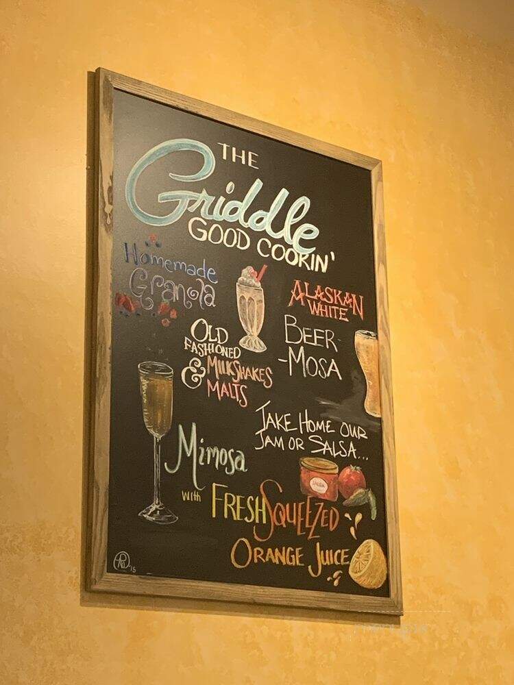 The Griddle - Boise, ID menu_pic