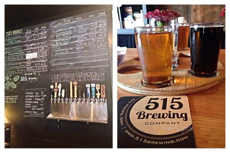 515 Brewing Company - Clive, IA menu_pic