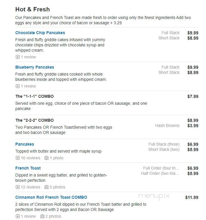 Abby's Cafe - Hemet, CA menu_pic