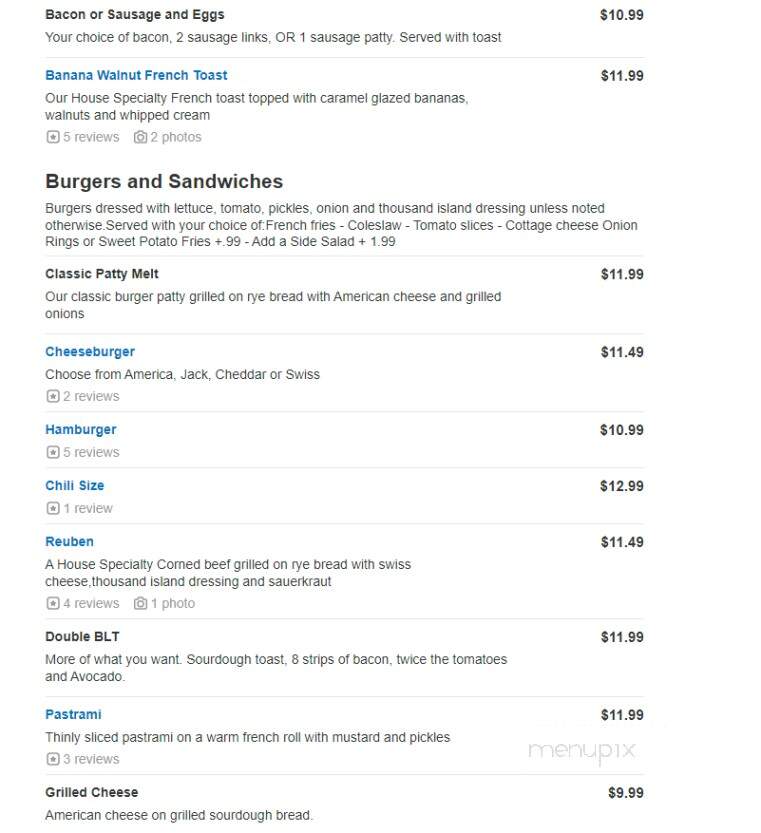 Abby's Cafe - Hemet, CA menu_pic