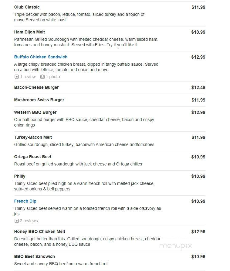 Abby's Cafe - Hemet, CA menu_pic