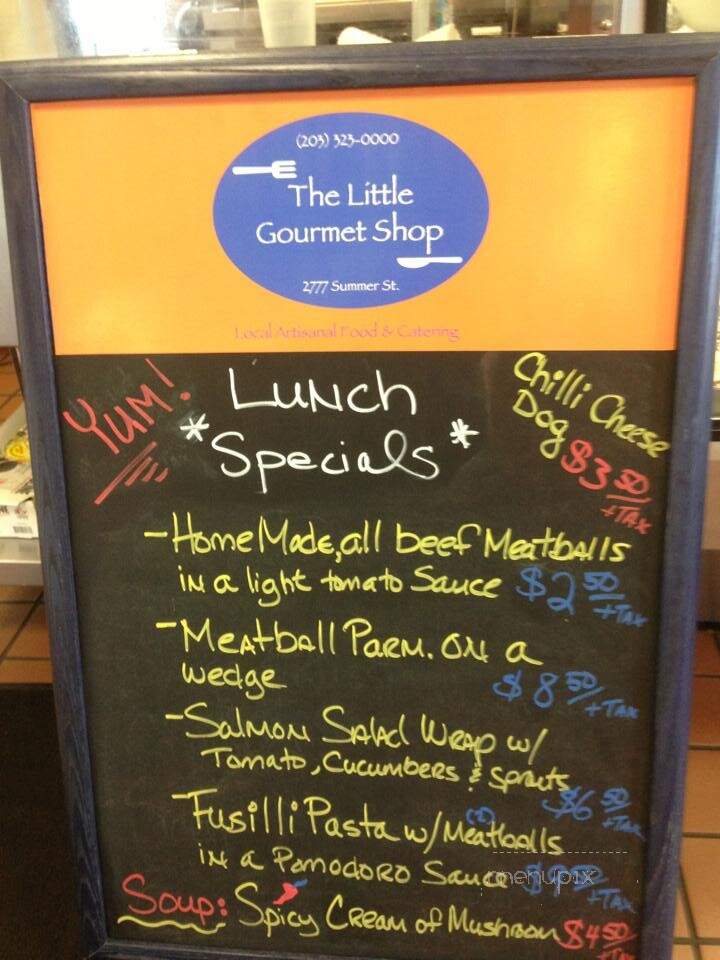 Little Gourmet Shop - Stamford, CT menu_pic