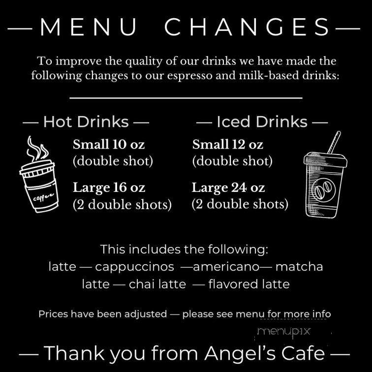 Angel's Cafe - Sharon, MA menu_pic