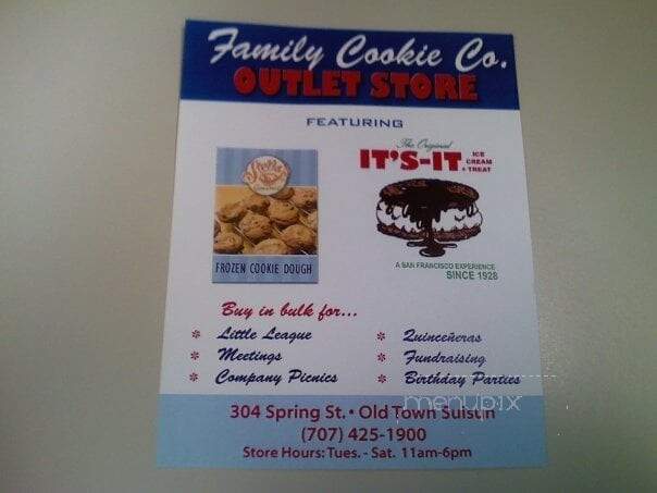 Family Cookie Co. Outlet Store - Suisun City, CA