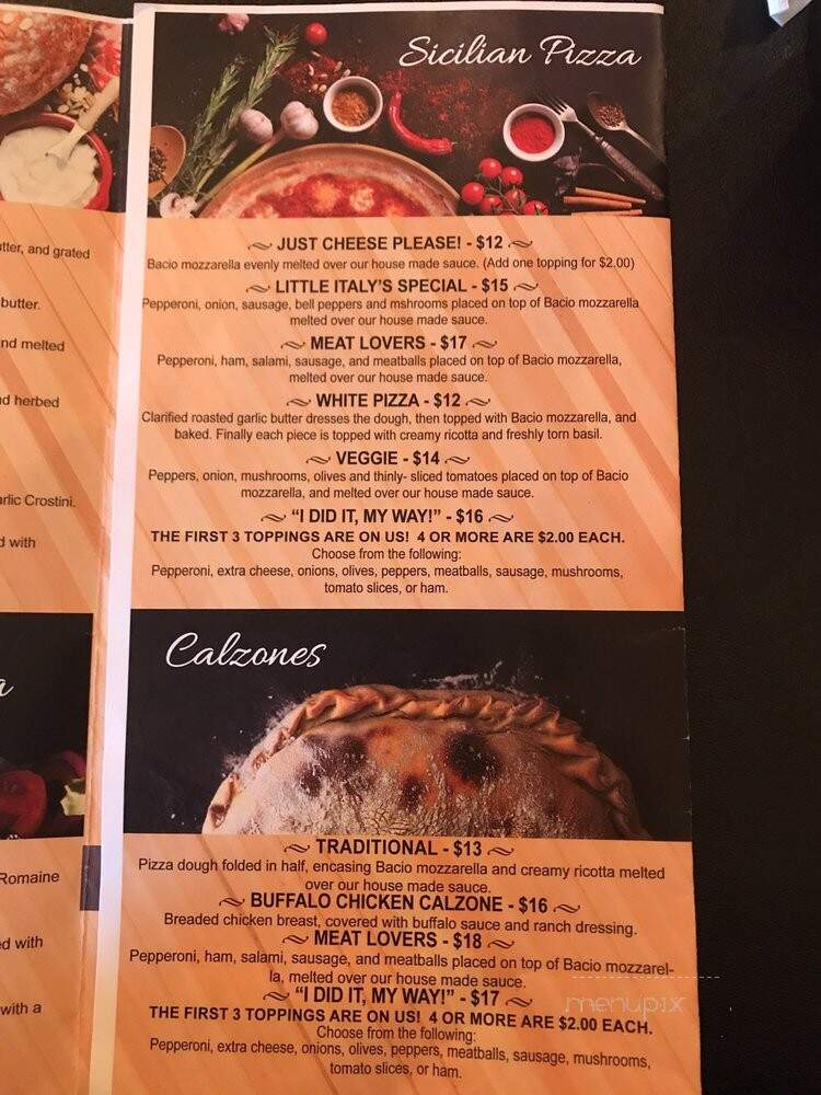 Chicago's Little Italy's Restaurant - Lutz, FL menu_pic