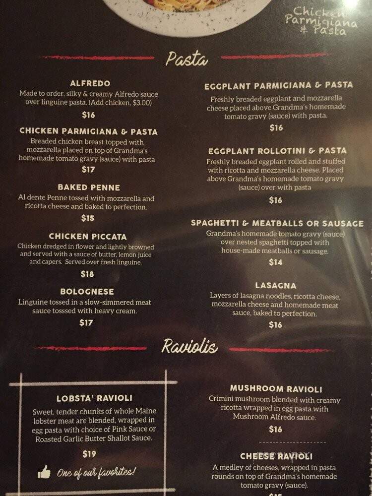 Chicago's Little Italy's Restaurant - Lutz, FL menu_pic