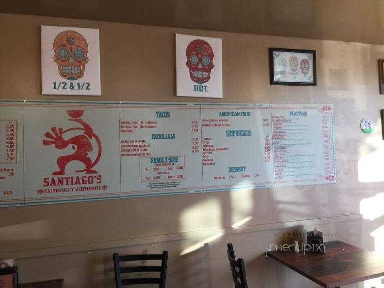 Santiago's - Loveland, CO menu_pic