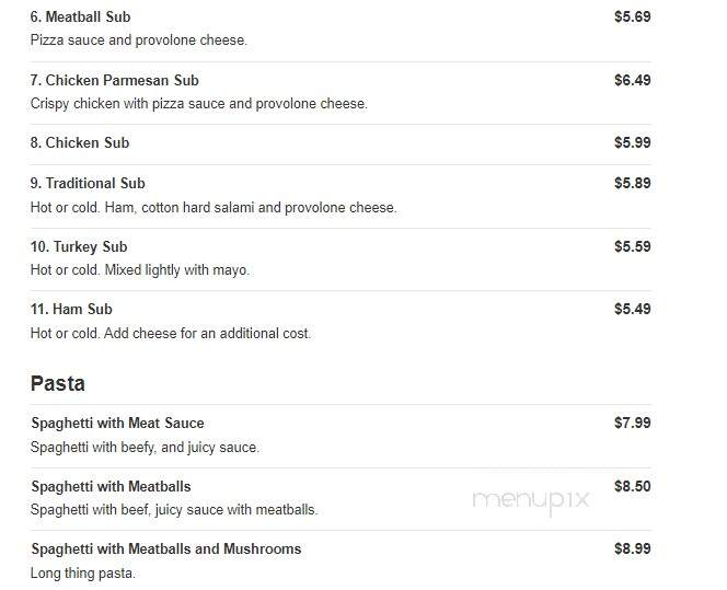 All Sports Pizza - Taylor, MI menu_pic