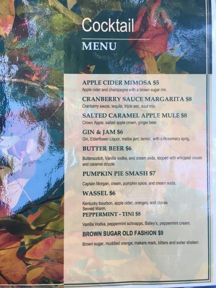 Buffington's - Milledgeville, GA menu_pic