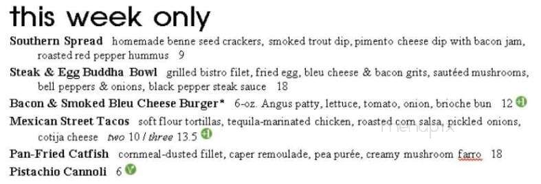 Plates on the Square - Carrollton, GA menu_pic