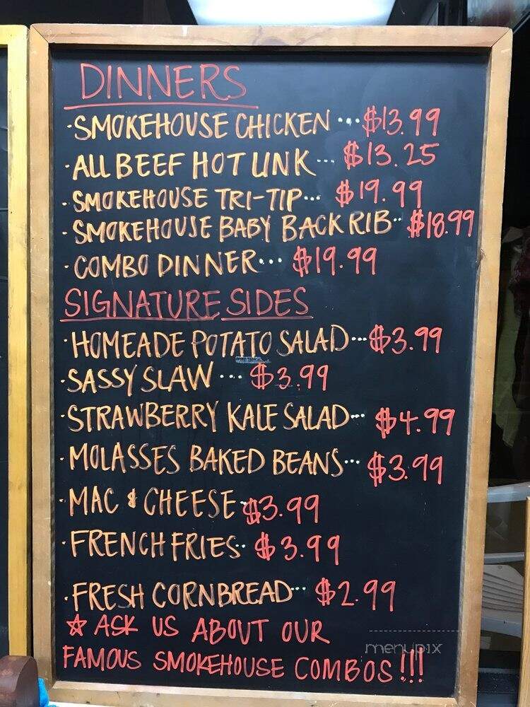 Harry's Oklahoma Style Smokehouse BBQ - Lomita, CA menu_pic