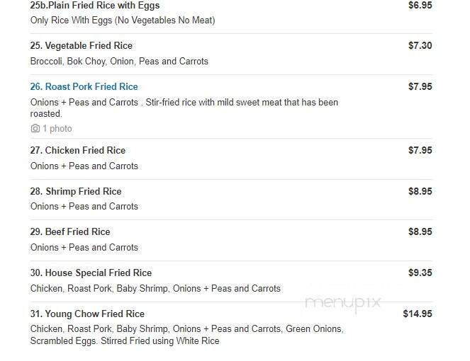 China City - McKees Rocks, PA menu_pic