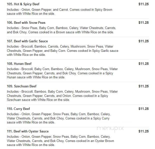 China City - McKees Rocks, PA menu_pic