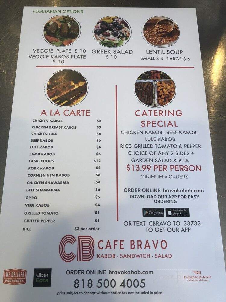 Cafe Bravo - Glendale, CA