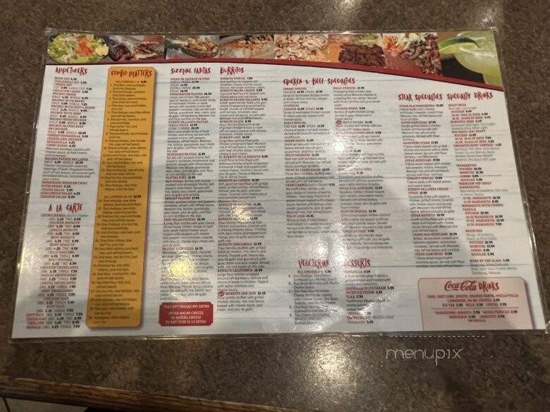 Puerto Vallarta - Louisville, KY menu_pic