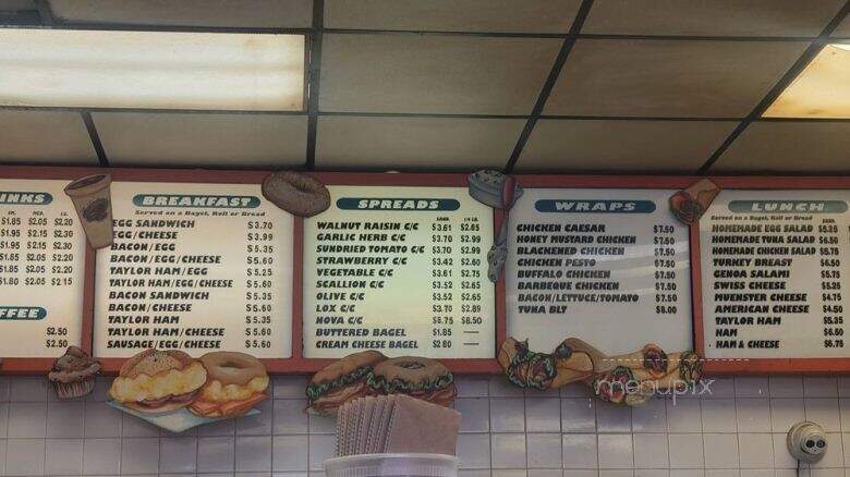 Bakin Bagels - Maywood, NJ menu_pic