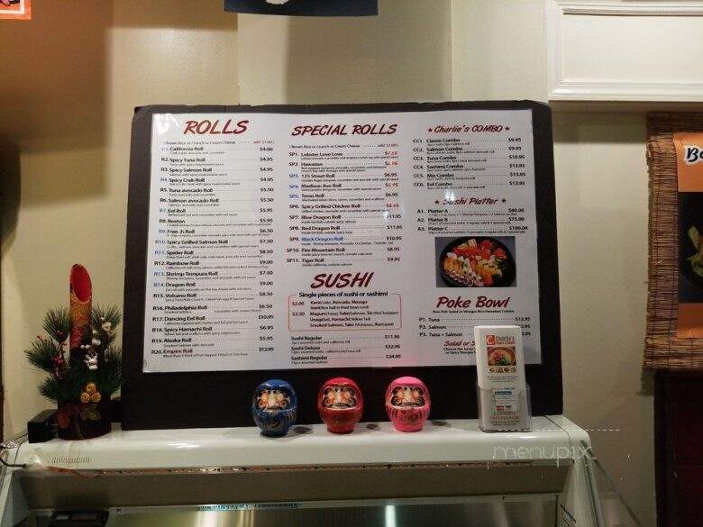 Charlie's Place - New York, NY menu_pic