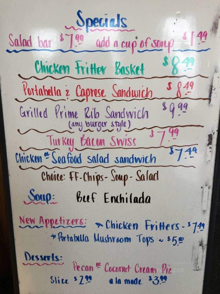 Lakeview Hotel Bar & Grill - Shell Lake, WI menu_pic