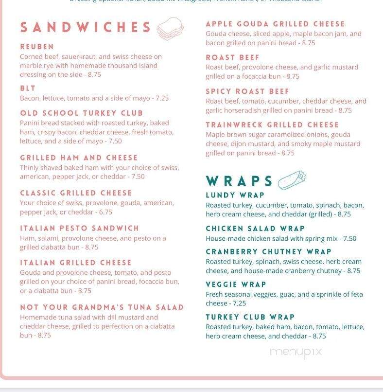 Annies On The Avenue - Fond Du Lac, WI menu_pic