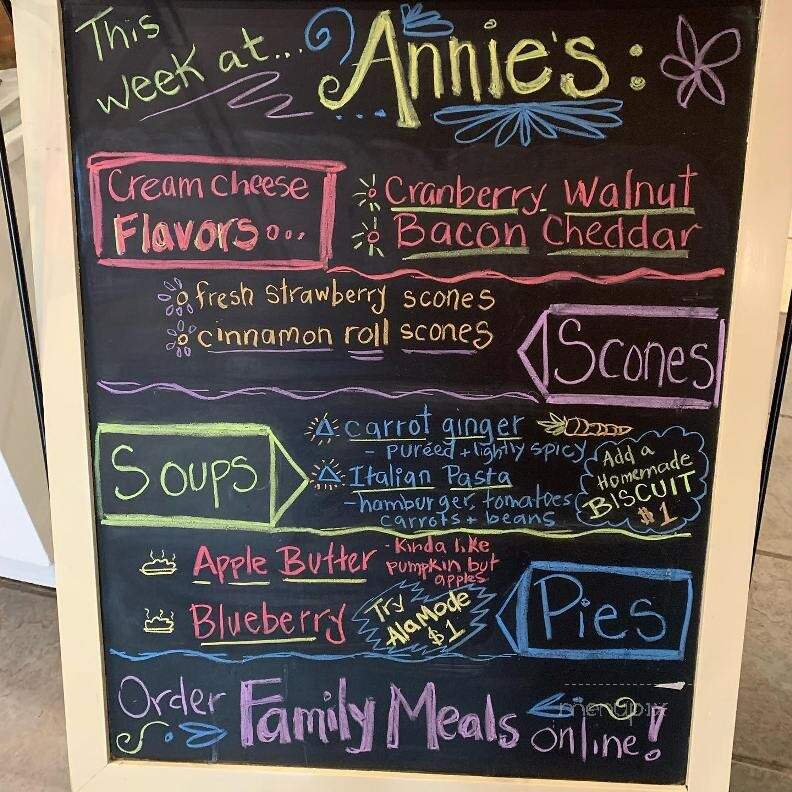 Annies On The Avenue - Fond Du Lac, WI menu_pic