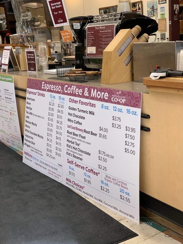 North Coast Co-Op Bakery - Arcata, CA menu_pic