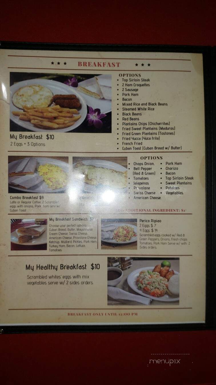 Rincon Criollo - Houston, TX menu_pic