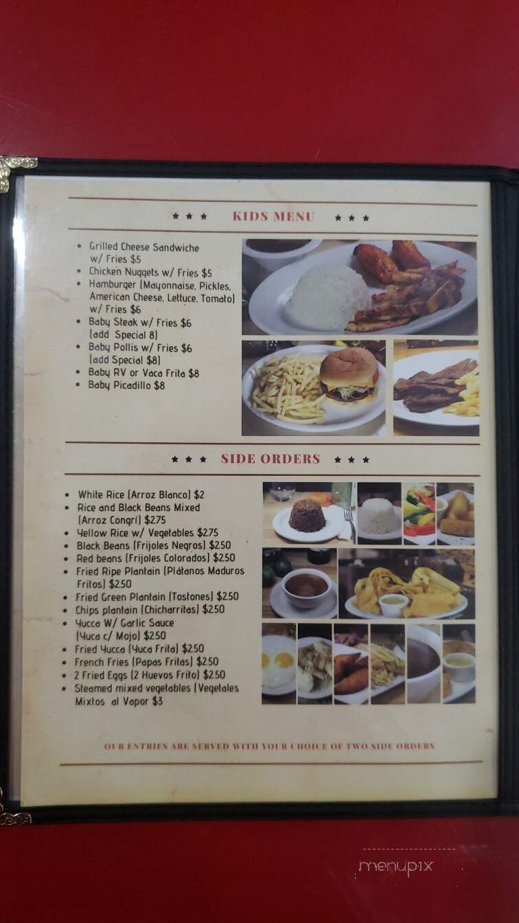 Rincon Criollo - Houston, TX menu_pic