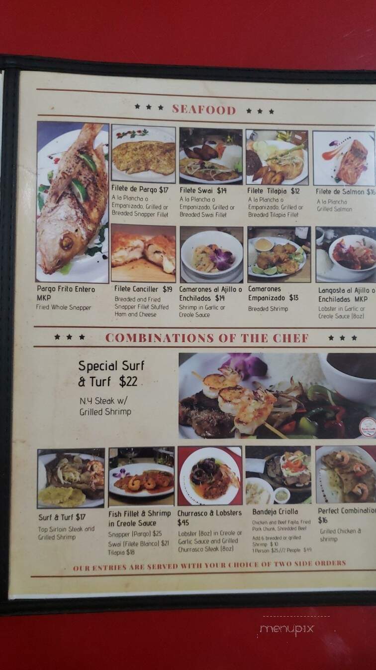 Rincon Criollo - Houston, TX menu_pic